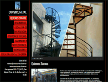 Tablet Screenshot of construmetal.com.ar